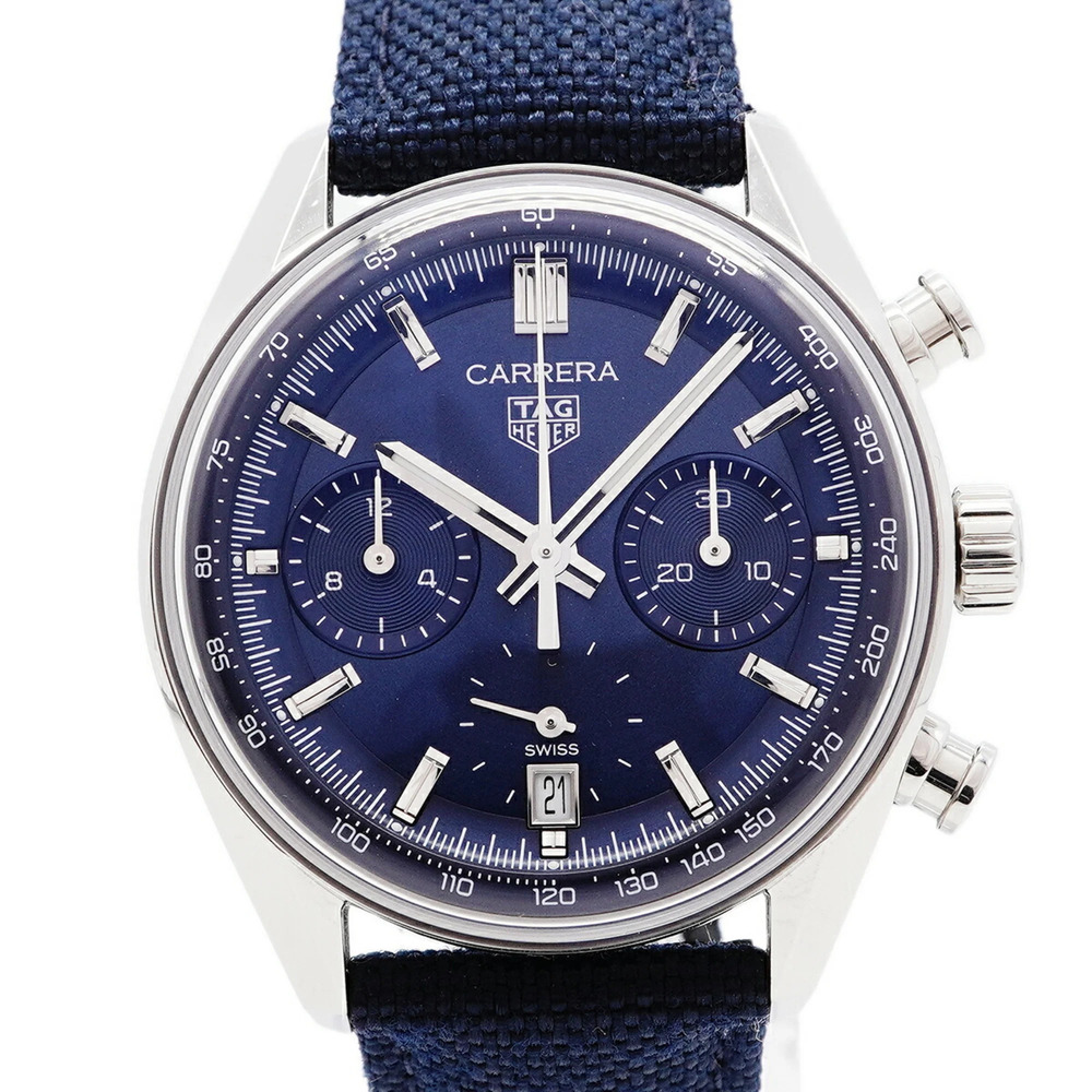 TAG Heuer Carrera Calibre 02 CBS2212 Blue Dial Men's Watch